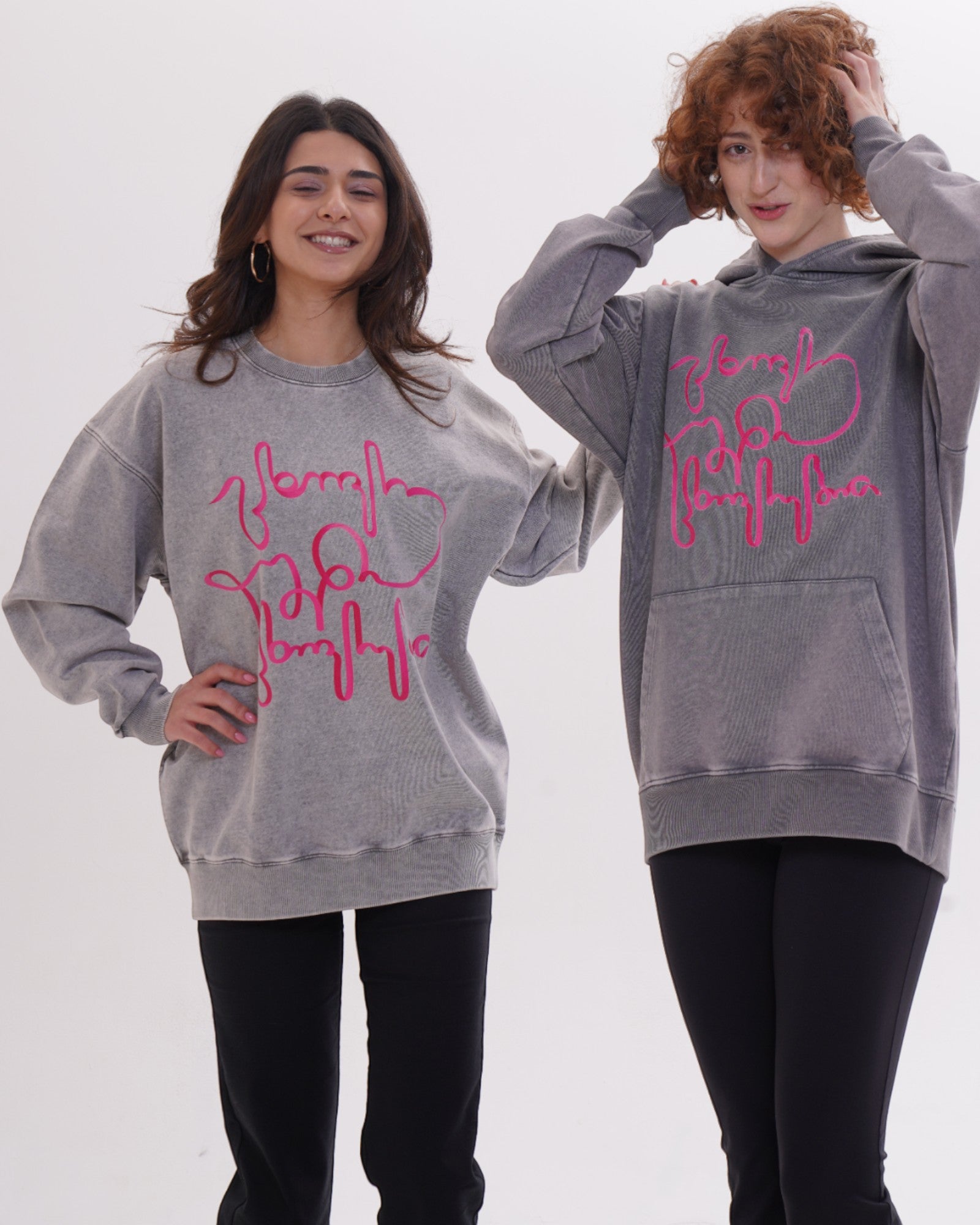Giovanni Morra x m2 collaboration hoodie featuring the "Live Your Own Life" manifesto in minimalist typography.